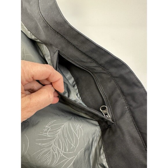 Eddie Bauer Charly Parka Weatheredge Waterproof Rain Jacket Black Women Large - Picture 16 of 16